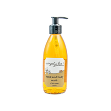 Honey Hand & Body Wash in glass bottle