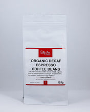 Decaf Organic Coffee Beans Espresso 125g