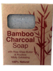 EcoPlanet Bamboo Charcoal Soap with Raw Shea Butter & Rooibos - 130g