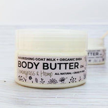 Nourishing Body Butter - Made with Goat Milk + Shea Butter 100ml