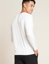 Men's Long Sleeve Boody Bamboo Crew Neck T-Shirt