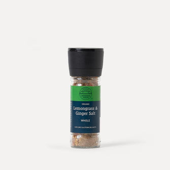 Organic Lemongrass & Ginger Himalayan Salt Grinder 90g