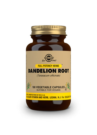 Dandelion Root Vegetable Capsules - Pack of 100