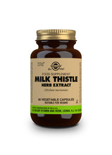 Milk Thistle Herb Extract Vegetable Capsules - Pack of 60