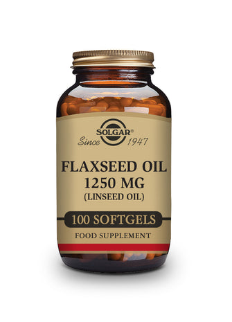 Flaxseed Oil 1250 mg Softgels-Pack of 100