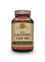 Solgar Soy Lecithin 1360mg 100 Softgels