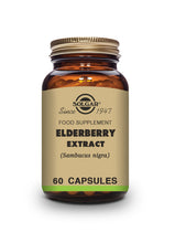 Elderberry Extract Vegetable Capsules - Pack of 60