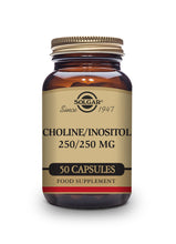 Solgar Choline 250mg / Inositol 250mg - 50caps