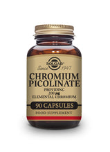 Chromium Picolinate 200 µg Vegetable Capsules - Pack of 90