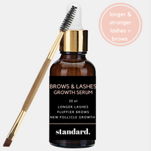 Lash and Brow Growth Serum With Brush