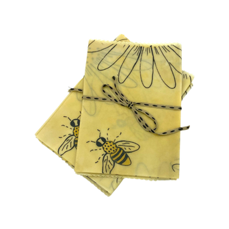 Daisy Beeswax Wrap