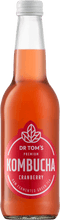 Dr Tom's Cranberry Kombucha 340ml