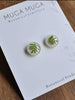 Dewdrop Thorn Leaf Studs