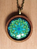 Green Energy Mandala Pendant