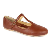 Katie T-Bar Premium Leather Ladies Pump