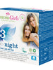 Masmi Organic Cotton Masmi Girls 3 Night Pads