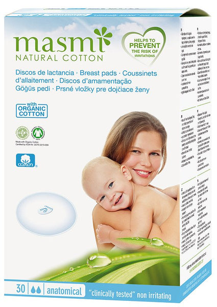 Breast pads - Masmi natural cotton