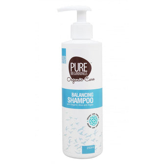 Pure Beginnings - Balancing Shampoo With Organic Aloe And Argan - 250ml