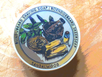 Bundubeard Sandalwood Shaving Soap