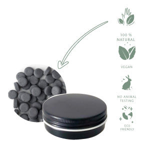 Charcoal Mint Tooth Tablets