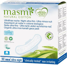 Masmi Organic Cotton Ultrathin Night Pads