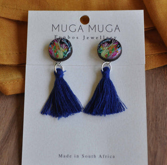 Wild fynbos short tassel studs